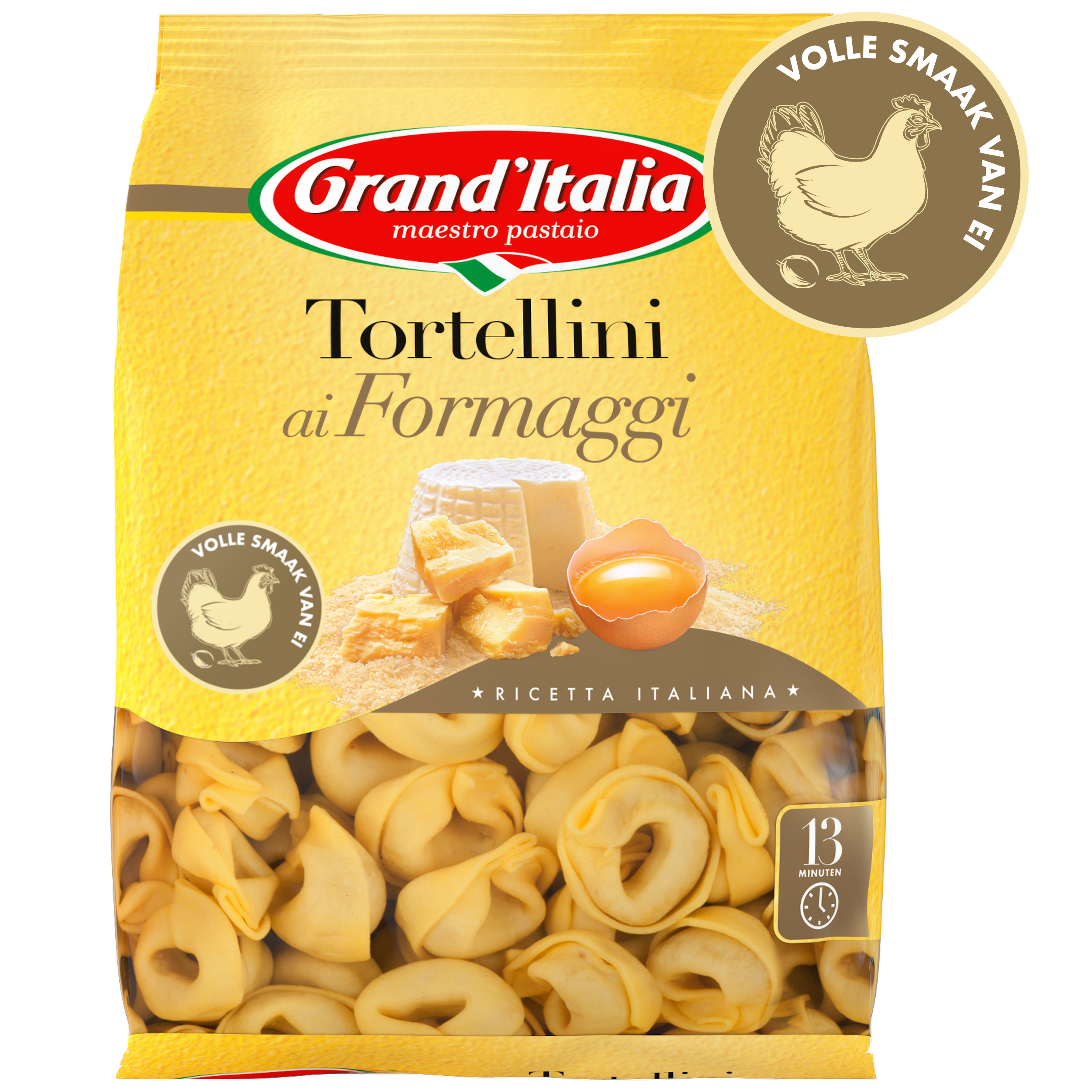 Pasta Tortellini ai Formaggi 220g claim Grand'Italia